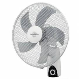 VENTILADOR DE PARED ORBEGOZO WF 5040/ 45W/ 5 ASPAS 40CM/ 3 VELOCIDADES