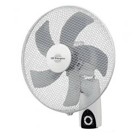 VENTILADOR DE PARED ORBEGOZO WF 5040/ 45W/ 5 ASPAS 40CM/ 3 VELOCIDADES