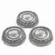 CABEZAL DE REEMPLAZO PARA AFEITADORA ELÉCTRICA PHILIPS SH91/ PACK 3