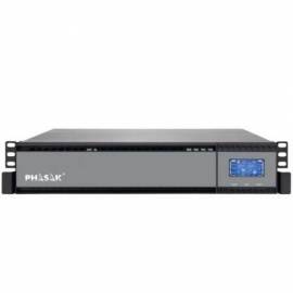 SAI ONLINE PHASAK RACK 19' 1000 VA ONLINE LCD/ 1000VA-900W/ 2 SALIDAS/ FORMATO RACK