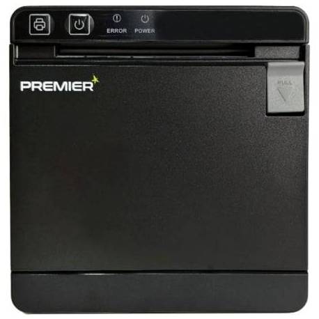 IMPRESORA DE TICKETS PREMIER ITP-FRONT II/ TÉRMICA/ ANCHO PAPEL 80MM/ USB-ETHERNET/ NEGRA
