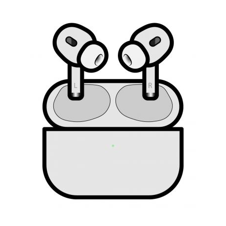 AURICULARES BLUETOOTH APPLE AIRPODS PRO 3ND/ USB-C/ ESTUCHE DE CARGA MAGSAFE