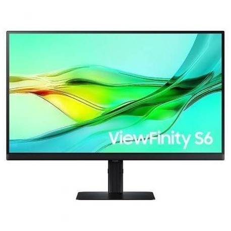 MONITOR PROFESIONAL SAMSUNG VIEWFINITY S6 S27D600UAU 27'/ QHD/ REGULABLE EN ALTURA/ NEGRO