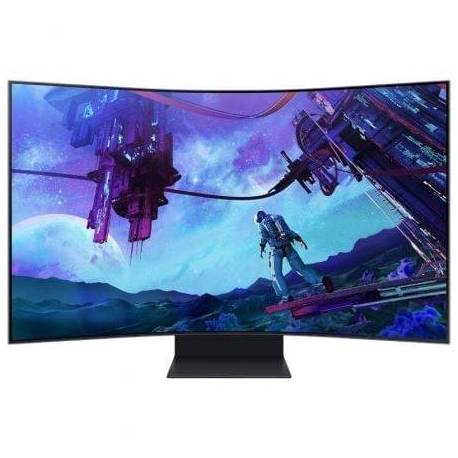 MONITOR GAMING CURVO SAMSUNG ODYSSEY ARK S55CG970NU 55'/ 4K/ 1MS/ 165HZ/ VA/ REGULABLE EN ALTURA/ SMART TV/ MULTIMEDIA/ NEGRO