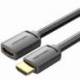 CABLE ALARGADOR HDMI 4K VENTION AHCBF/ HDMI MACHO - HDMI HEMBRA/ 1M/ NEGRO