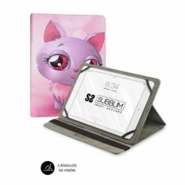 FUNDA SUBBLIM TRENDY CAT PARA TABLETS DE 10.1'-11'