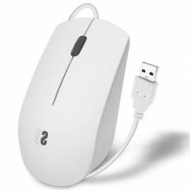 RATÓN SUBBLIM BUSINESS SILENCIOSO/ HASTA 1200 DPI/ BLANCO