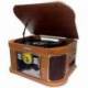 TOCADISCOS SUNSTECH PXRC52CD/ BLUETOOTH/ RADIO FM/ CASSETTE/ CONVERSOR A MP3