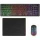 PACK GAMING MARS GAMING MCPWX/ TECLADO INALÁMBRICO + RATÓN INALÁMBRICO + ALFOMBRILLA