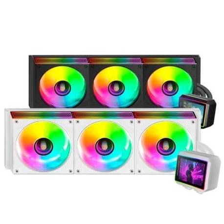 SISTEMA DE REFRIGERACIÓN LÍQUIDA MARS GAMING ML-VISIONII360/ BLANCO