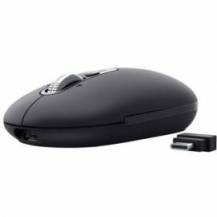 RATÓN INALÁMBRICO TRUST SERON 26018/ BATERÍA RECARGABLE/ HASTA 3200 DPI/ NEGRO