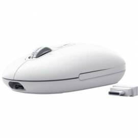 RATÓN INALÁMBRICO TRUST SERON 26019/ BATERÍA RECARGABLE/ HASTA 3200 DPI/ BLANCO