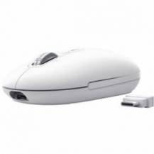 RATÓN INALÁMBRICO TRUST SERON 26019/ BATERÍA RECARGABLE/ HASTA 3200 DPI/ BLANCO