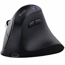 RATÓN VERTICAL INALÁMBRICO TRUST VYRAN 26107/ BATERÍA RECARGABLE/ HASTA 3200 DPI