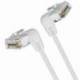 CABLE DE RED RJ45 UTP VENTION IBOWI CAT.6A/ 3M/ CABEZA ROTATORIA 360º/ BLANCO