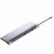 DOCKING USB TIPO-C VENTION THTHC/ 1XHDMI/ 1XVGA/ 3XUSB/ 1XUSB TIPO-C/ 1XUSB TIPO-C PD/ 1XRJ45/ 1XLECTOR TARJETAS SD Y MICROSD/