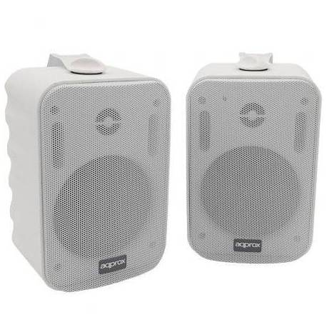 ALTAVOCES AUTOAMPLIFICADOS APPROX APPSPK15X2/ 30W/ 2.0/ BLANCOS