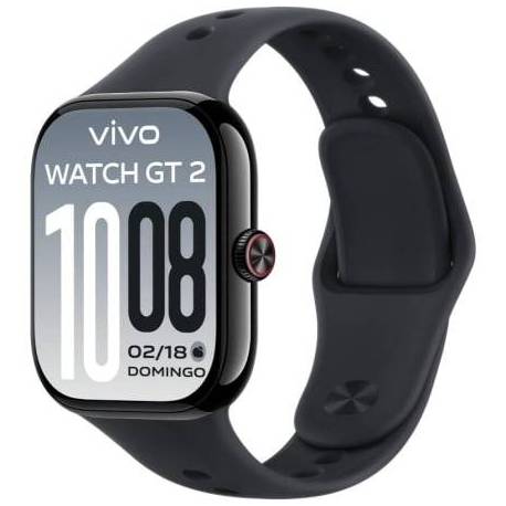 SMARTWATCH VIVO WATCH GT 2/ NOTIFICACIONES/ FRECUENCIA CARDÍACA/ NEGRO