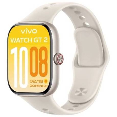 SMARTWATCH VIVO WATCH GT 2/ NOTIFICACIONES/ FRECUENCIA CARDÍACA/ BLANCO