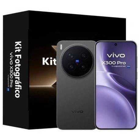 SMARTPHONE VIVO X300 PRO 16GB/ 512GB/ 6.78'/ 5G/ NEGRO + KIT FOTOGRÁFICO VIVO X300 PRO