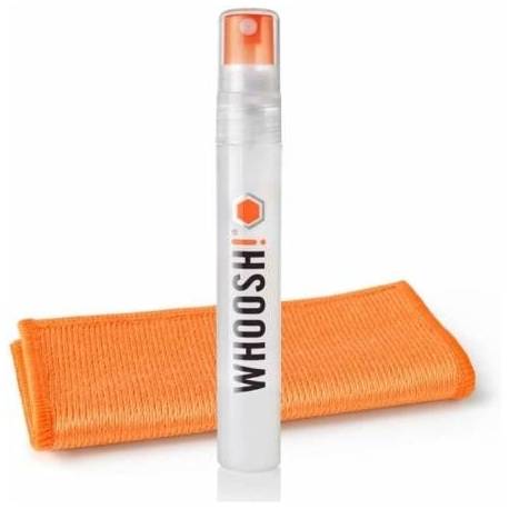 KIT LIMPIADOR DE PANTALLAS DE BOLSILLO WHOOSH KIT POCKET WSH001/ SPRAY 8ML + PAÑO MICROFIBRA