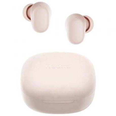 AURICULARES BLUETOOTH XIAOMI REDMI BUDS 6 PLAY CON ESTUCHE DE CARGA/ AUTONOMÍA 7H/ ROSAS