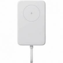 POWERBANK 10000MAH XIAOMI 33W MAGNETIC POWER BANK 10000 (INTEGRATED CABLE)/ WIRELESS/ BLANCA