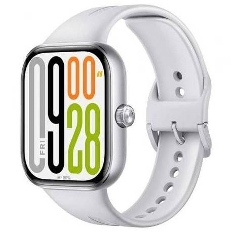 SMARTWATCH XIAOMI REDMI WATCH 5/ NOTIFICACIONES/ FRECUENCIA CARDÍACA/ GPS/ GRIS PLATA
