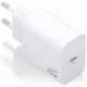 CARGADOR DE PARED GAN AISENS A110-0938/ 1XUSB TIPO-C/ 20W/ BLANCO