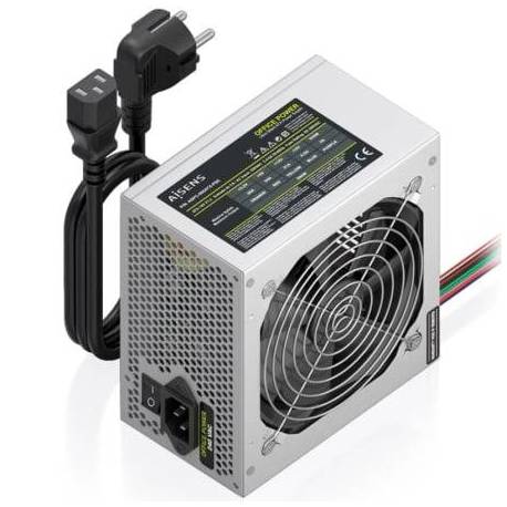 FUENTE DE ALIMENTACIÓN AISENS ASPC-500ATX-PSE/ 500W/ VENTILADOR 12CM