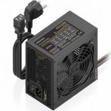 FUENTE DE ALIMENTACIÓN AISENS ASPC-500ATX-PSEBK/ 500W/ VENTILADOR 12CM