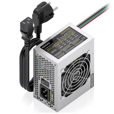 FUENTE DE ALIMENTACIÓN SFX AISENS ASPC-500SFX-PSE/ 500W/ VENTILADOR 8CM