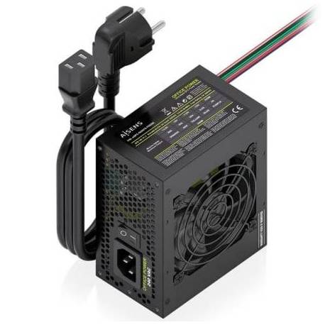 FUENTE DE ALIMENTACIÓN SFX AISENS ASPC-500SFX-PSEBK/ 500W/ VENTILADOR 8CM