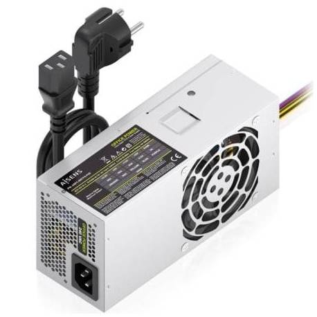 FUENTE DE ALIMENTACIÓN TFX AISENS ASPC-500TFX-PSE/ 500W/ VENTILADOR 8CM