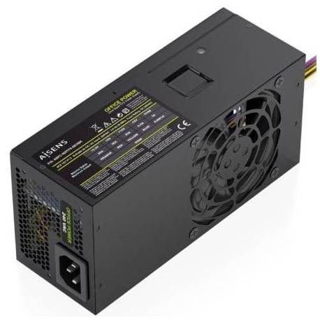 FUENTE DE ALIMENTACIÓN TFX AISENS ASPC-500TFX-SEOBK/ 500W/ VENTILADOR 8CM