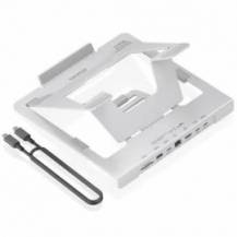 SOPORTE DE SOBREMESA - DOCKING USB TIPO-C AISENS ASUC-7P045-GR/ 1XUSB/ 1XUSB TIPO-C/ 1XHDMI/ 1XRJ45/ 1XLECTOR DE TARJETAS/