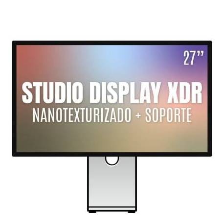 APPLE STUDIO DISPLAY XDR 27'/ CRISTAL NANO TEXTURIZADO/ SOPORTE CON ALTURA E INCLINACIÓN AJUSTABLE