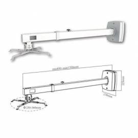 SOPORTE DE PARED PARA PROYECTOR APPROX APPSV03P/ EXTENSIBLE/ HASTA 10KG