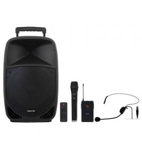 ALTAVOZ PORTABLE CON BLUETOOTH FONESTAR MALIBU-312/ 250W
