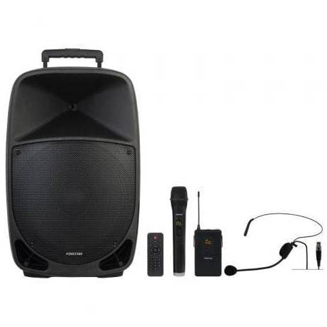 ALTAVOZ PORTABLE CON BLUETOOTH FONESTAR MALIBU-315/ 250W