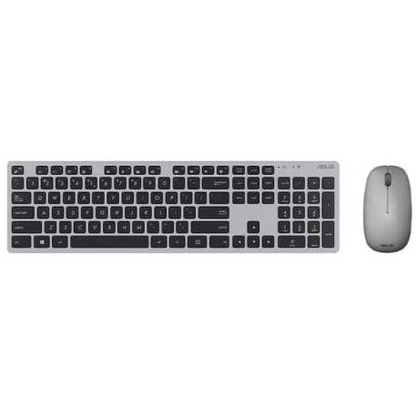 TECLADO Y RATÓN INALÁMBRICOS ASUS W5000 WIRELESS/ GRIS