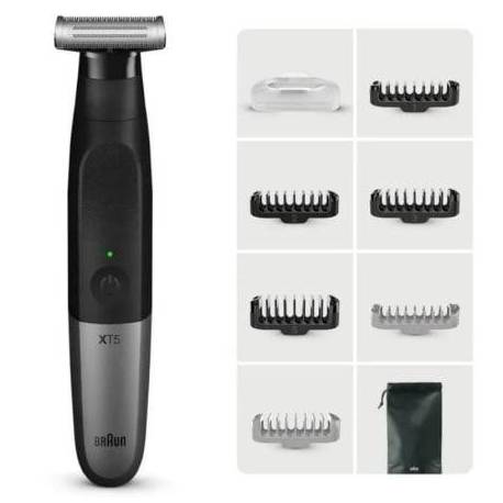 AFEITADORA BRAUN WET AND DRY SERIE X XT5200/ CON BATERÍA/ 6 ACCESORIOS