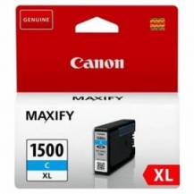 CARTUCHO DE TINTA ORIGINAL CANON PGI-1500XL ALTA CAPACIDAD/ CIAN