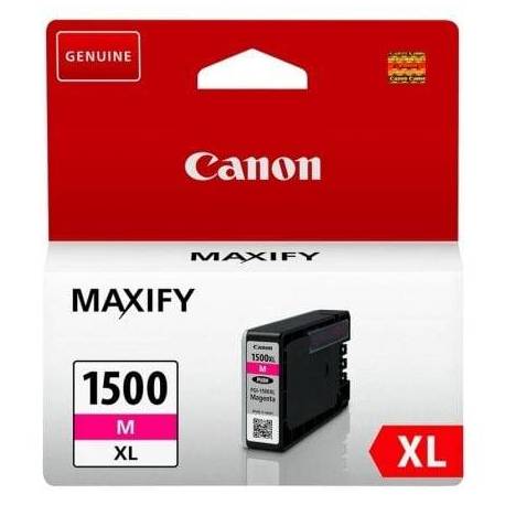 CARTUCHO DE TINTA ORIGINAL CANON PGI-1500XL ALTA CAPACIDAD/ MAGENTA