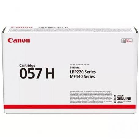 TÓNER ORIGINAL CANON I-SENSYS Nº057H ALTA CAPACIDAD/ NEGRO