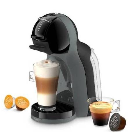 CAFETERA DE CÁPSULAS DELONGUI MINI ME 2/ NEGRO Y GRIS