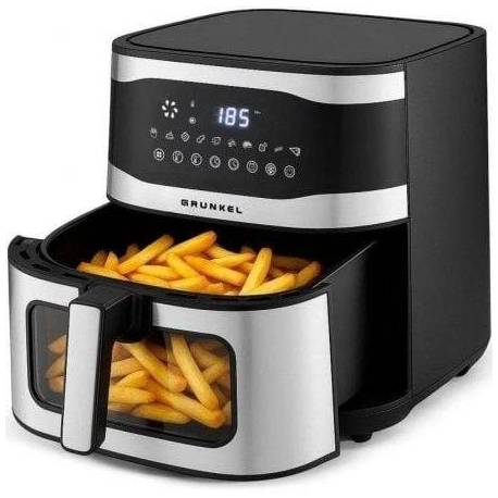 FREIDORA POR AIRE AIRFRYER / SIN ACEITE GRUNKEL MAXISTEELFRYER/ 2200W/ CAPACIDAD 9L
