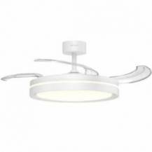 VENTILADOR DE TECHO GRUNKEL SKYWHITE42/ 30W/ 3 ASPAS 106CM/ 6 VELOCIDADES