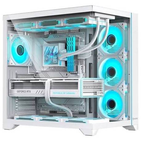 CAJA GAMING SEMITORRE HIDITEC H3 PRO// BLANCA