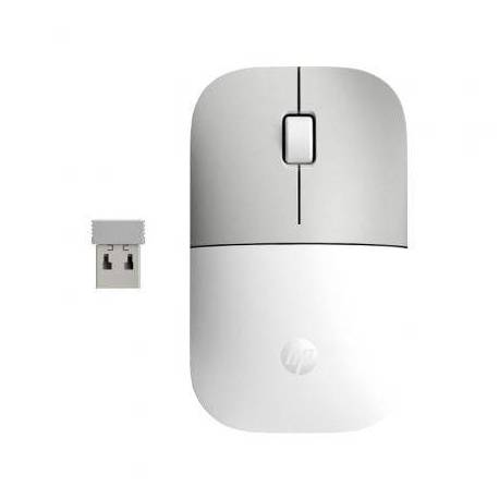 RATÓN INALÁMBRICO HP Z3700/ HASTA 1200 DPI/ BLANCO CERÁMICO